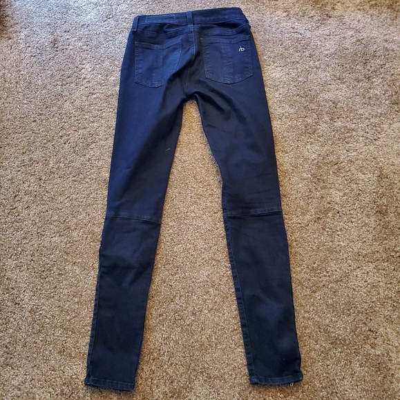 Rag & bone Ankle Zip Jeans Size 24 - Picture 8 of 9